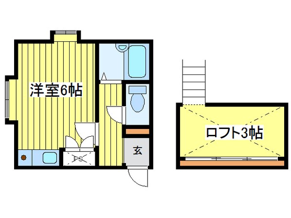 ヒューマンハーバー札幌の物件間取画像